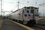 Septa Train # 9713 with a four car SIV Consist
